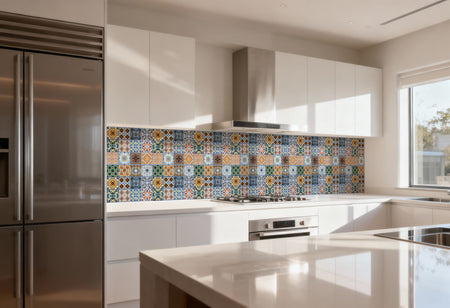 Küchenrückwand Patchwork