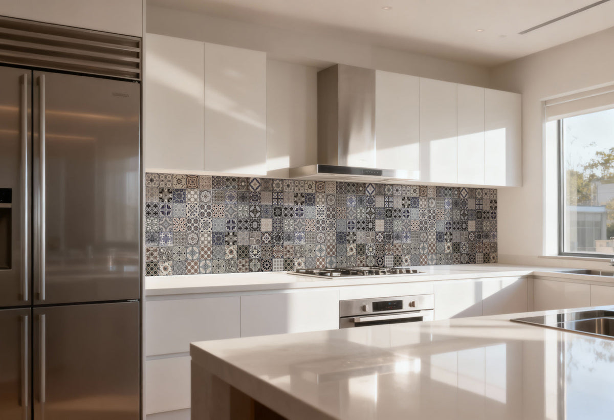 Küchenrückwand Patchwork