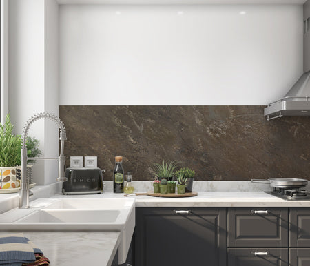 Küchenrückwand Steinoptik