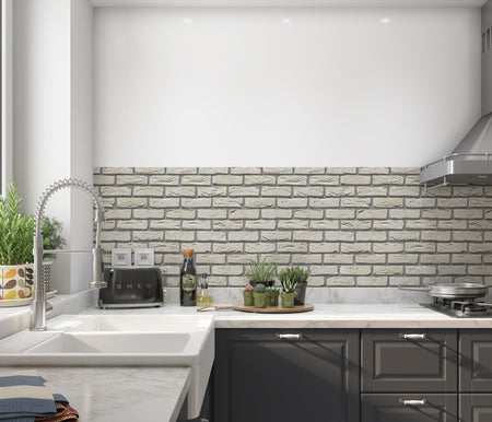 Küchenrückwand Steinoptik