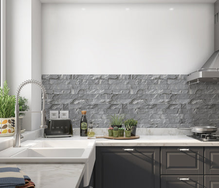 Küchenrückwand Steinoptik