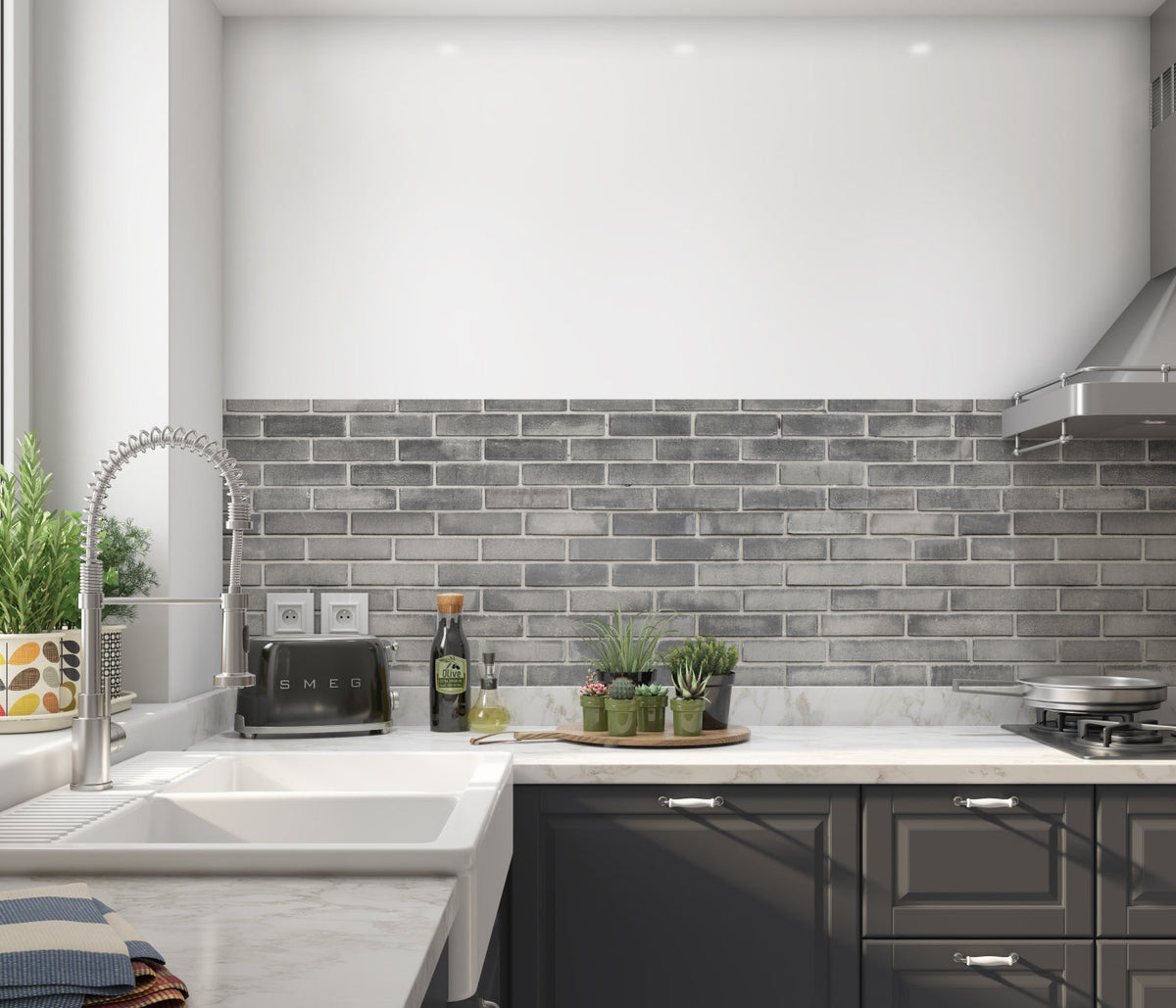 Küchenrückwand Steinoptik