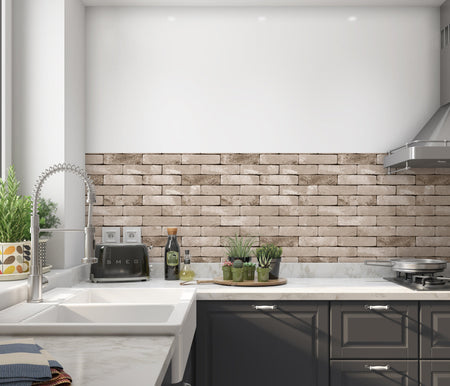 Küchenrückwand Steinoptik