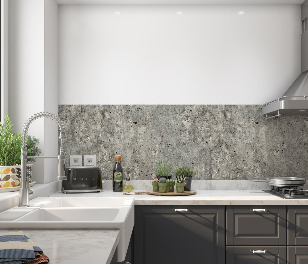 Küchenrückwand Steinoptik