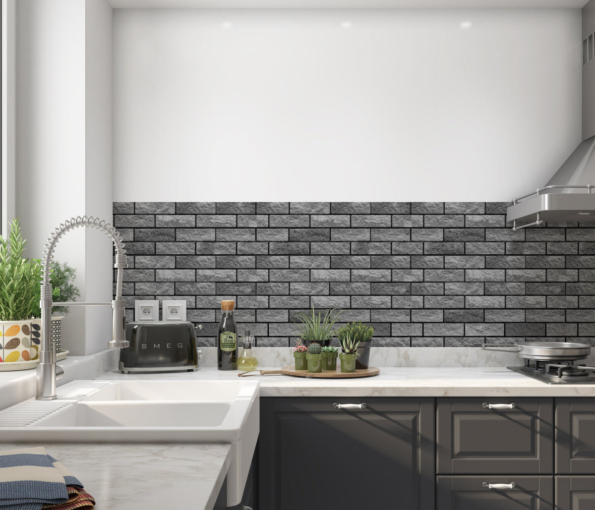 Küchenrückwand Steinoptik