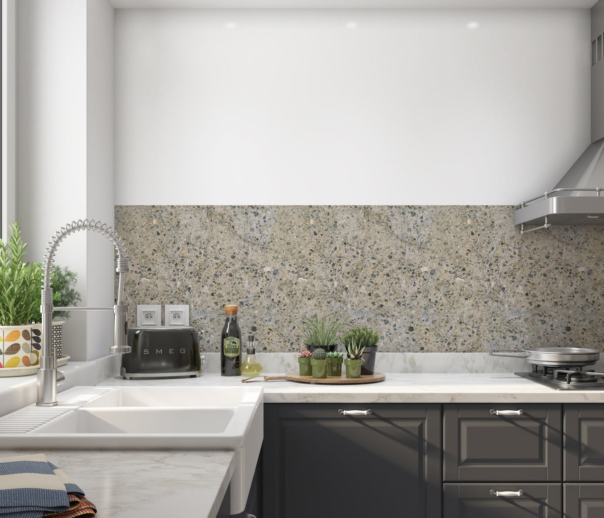 Küchenrückwand Steinoptik