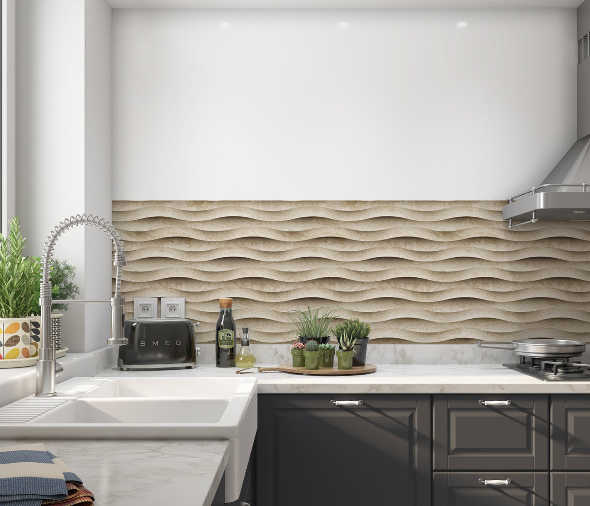 Küchenrückwand Steinoptik