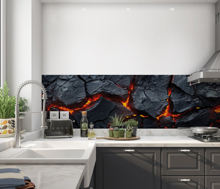 Küchenrückwand Steinoptik