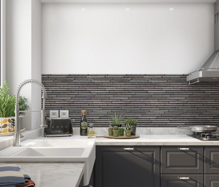 Küchenrückwand Steinoptik