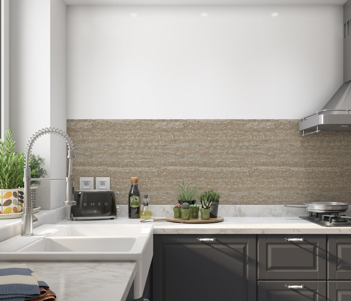 Küchenrückwand Steinoptik