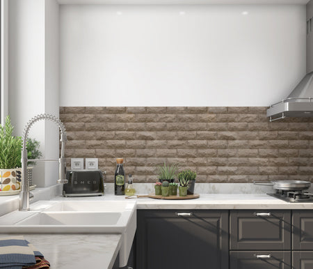 Küchenrückwand Steinoptik