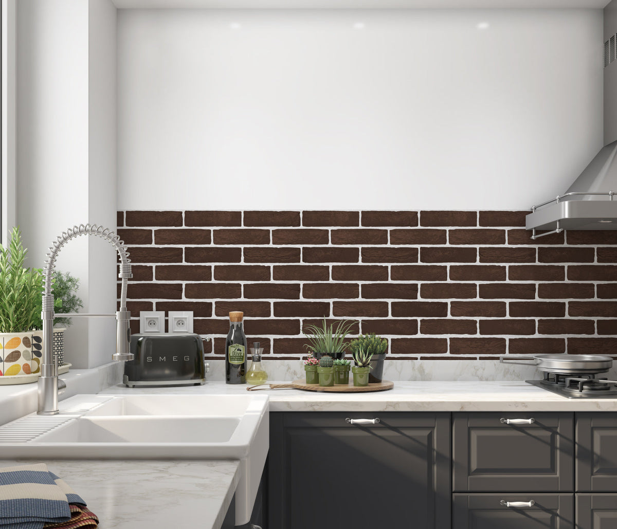 Küchenrückwand Steinoptik