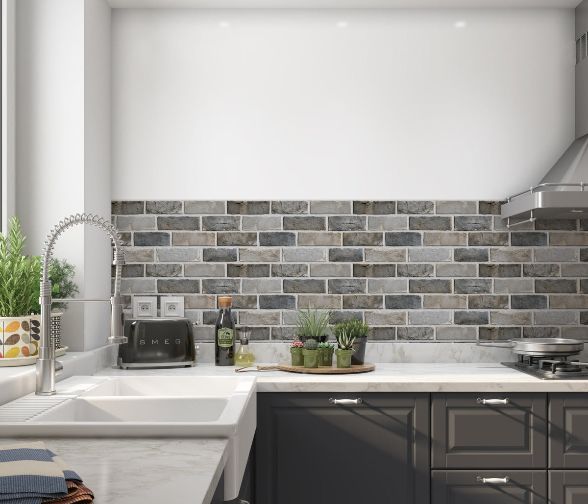 Küchenrückwand Steinoptik