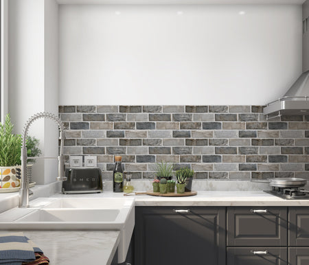 Küchenrückwand Steinoptik