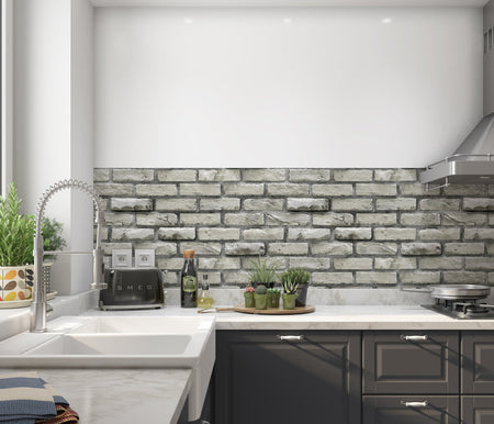 Küchenrückwand Steinoptik
