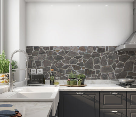 Küchenrückwand Steinoptik