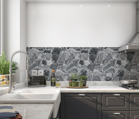 Küchenrückwand Steinoptik