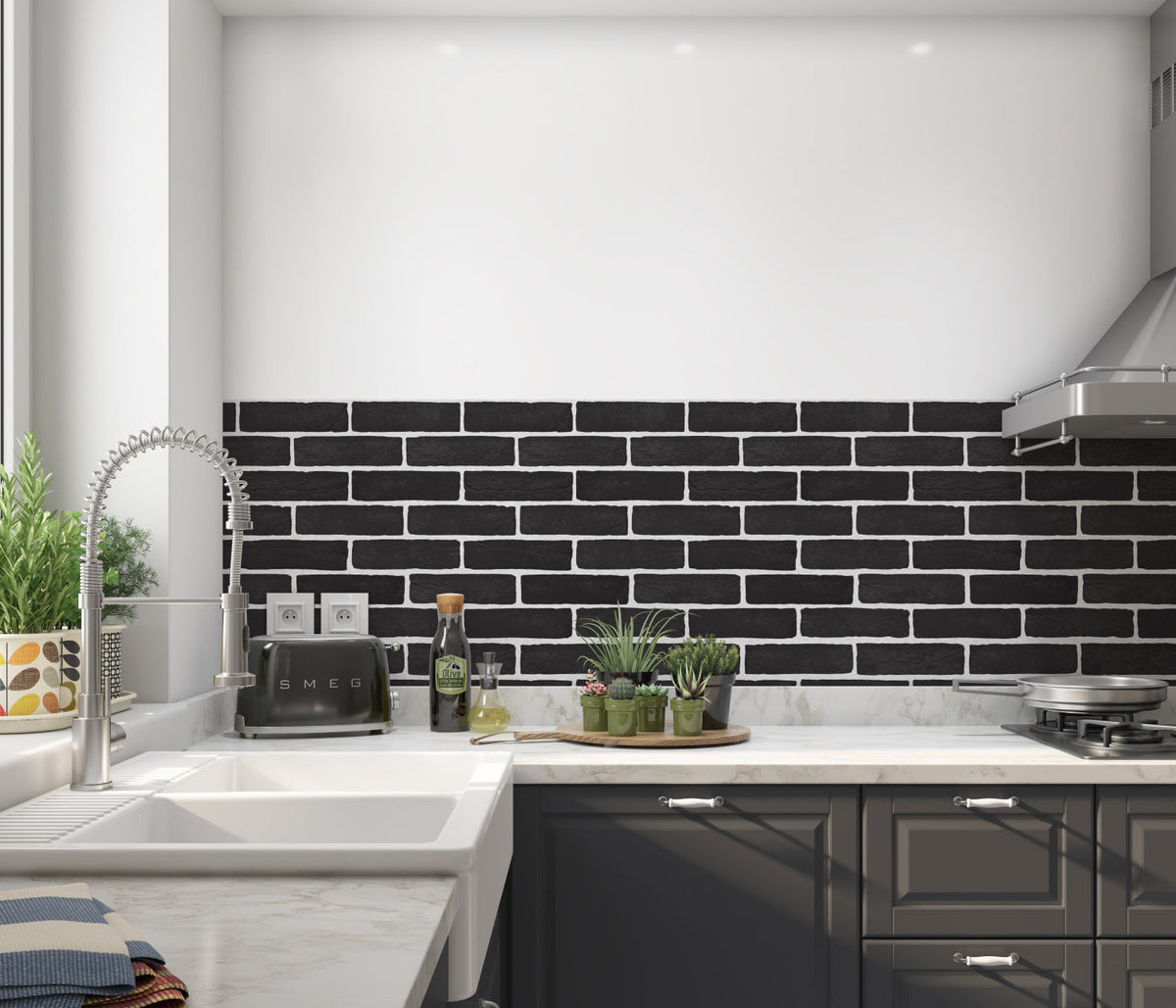 Küchenrückwand Steinoptik