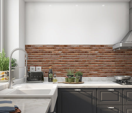 Küchenrückwand Steinoptik