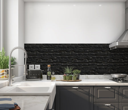 Küchenrückwand Steinoptik