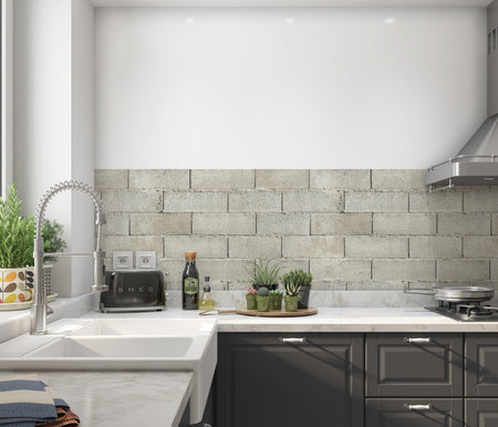 Küchenrückwand Steinoptik