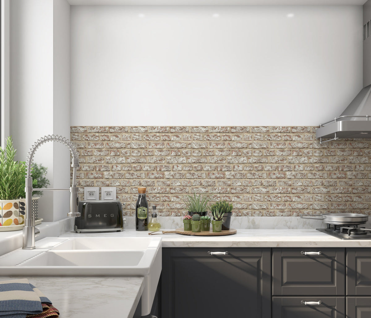 Küchenrückwand Steinoptik