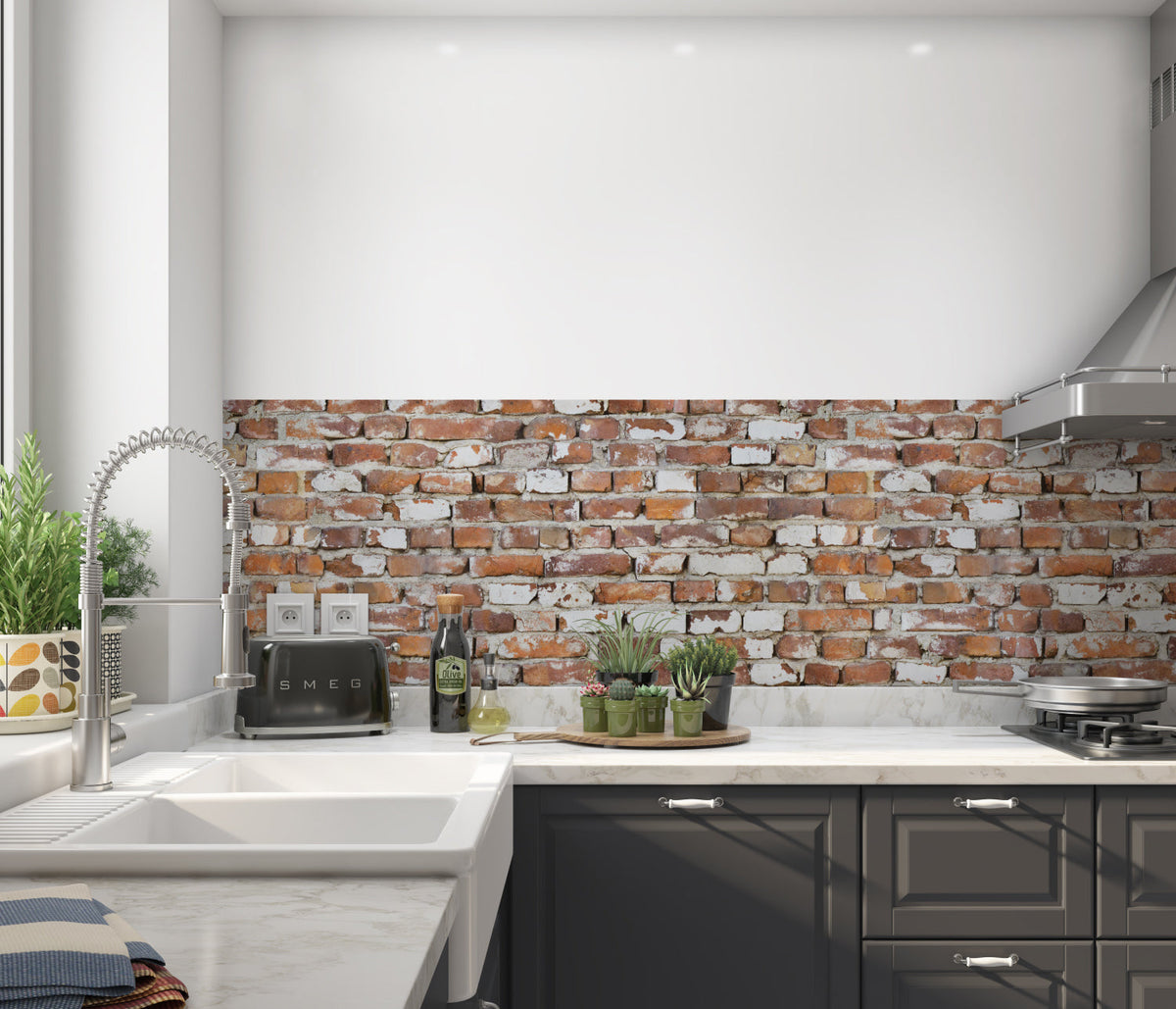 Küchenrückwand Steinoptik