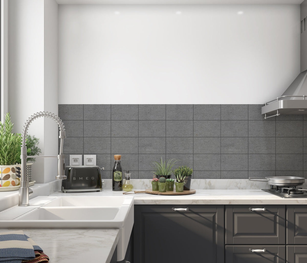 Küchenrückwand Steinoptik