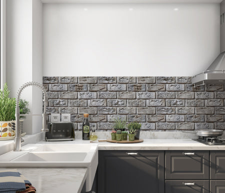 Küchenrückwand Steinoptik