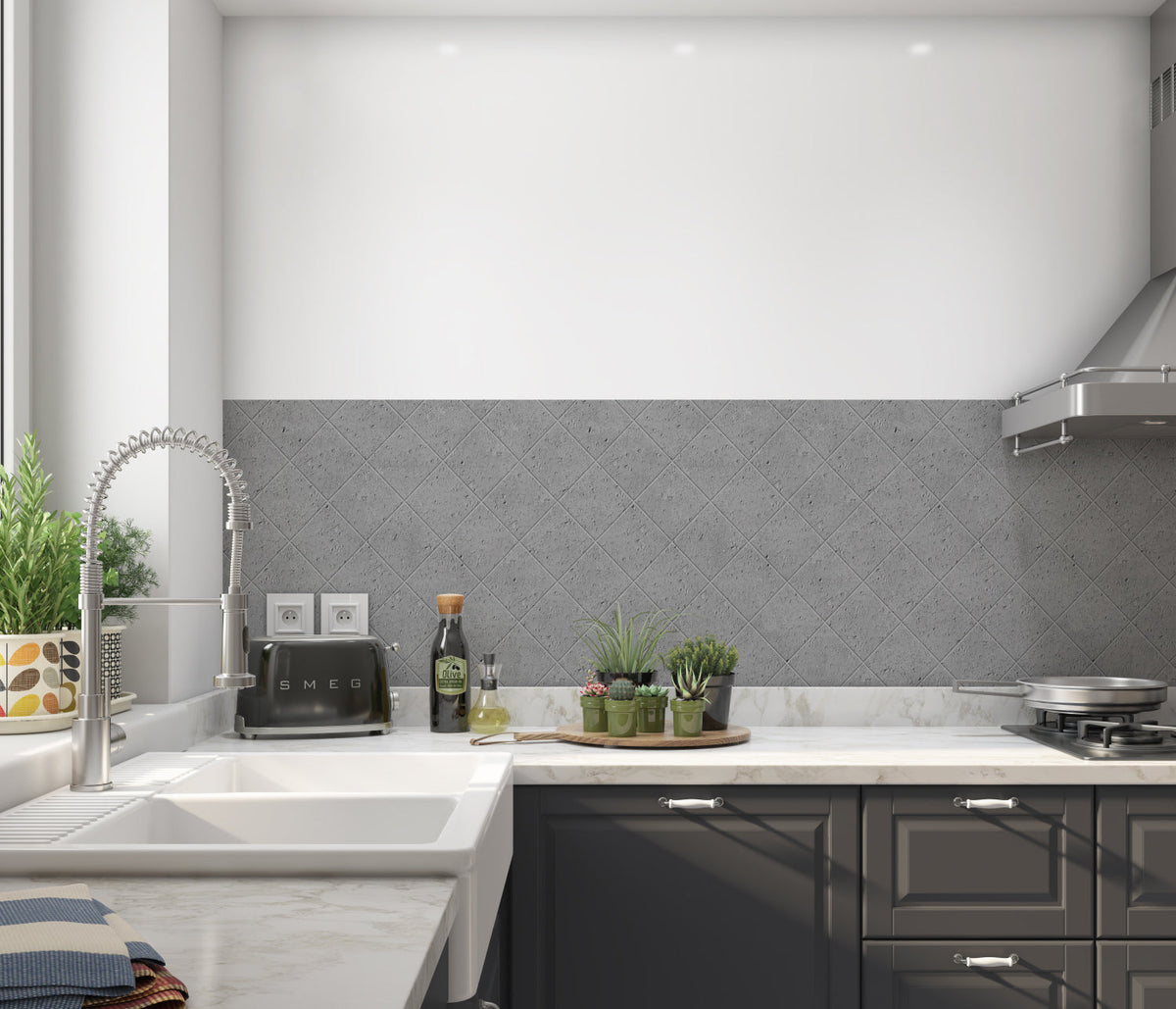 Küchenrückwand Steinoptik