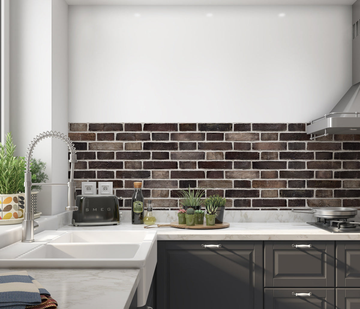 Küchenrückwand Steinoptik