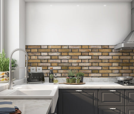 Küchenrückwand Steinoptik