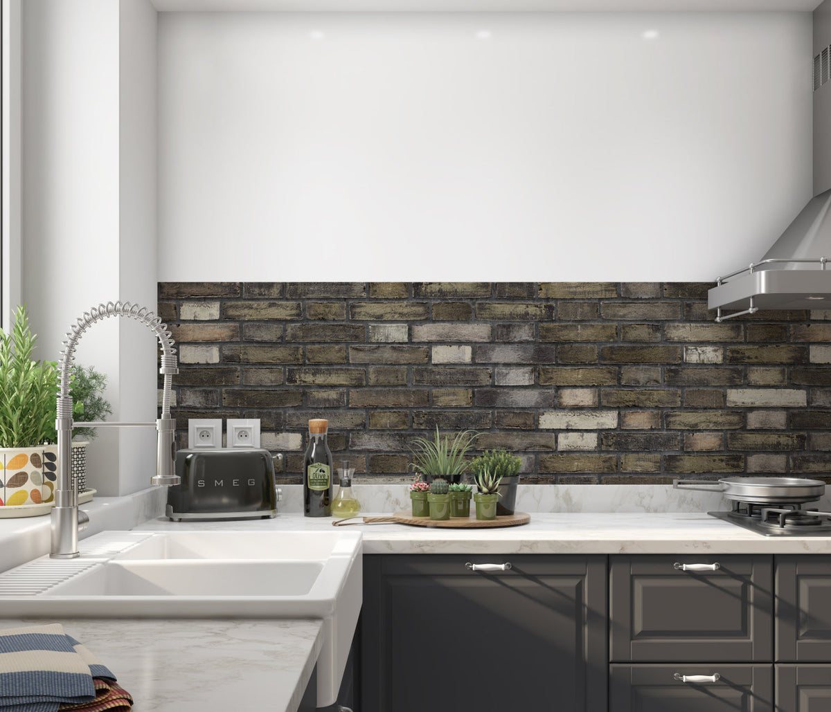 Küchenrückwand Steinoptik