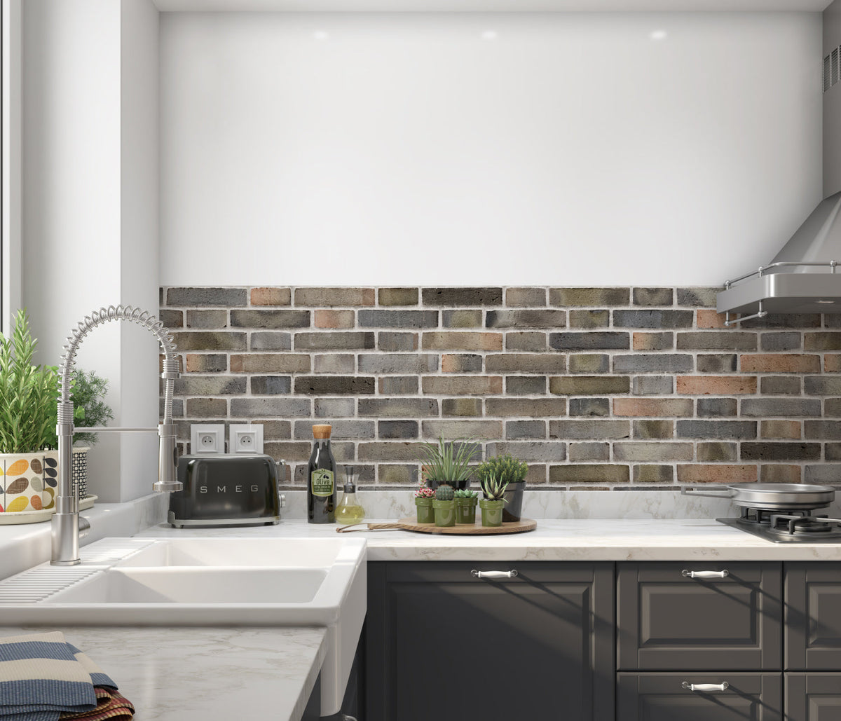 Küchenrückwand Steinoptik