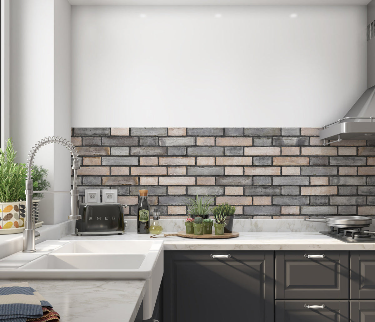 Küchenrückwand Steinoptik