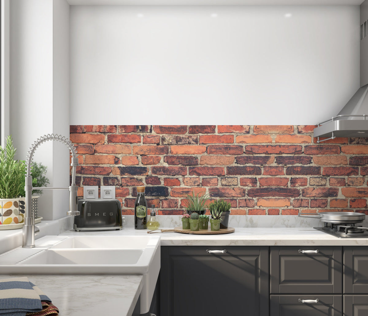 Küchenrückwand Steinoptik