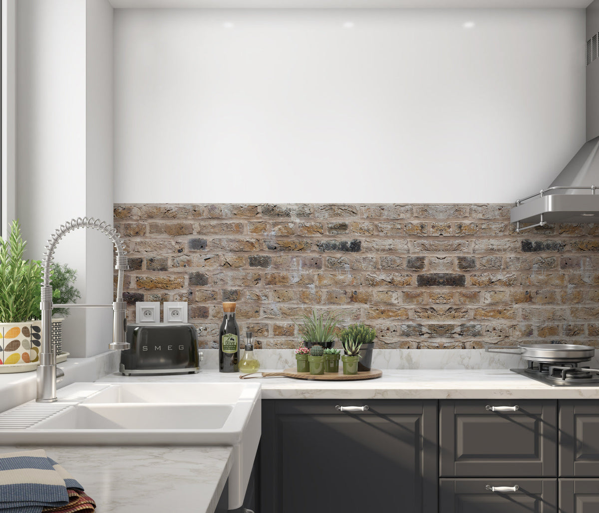 Küchenrückwand Steinoptik