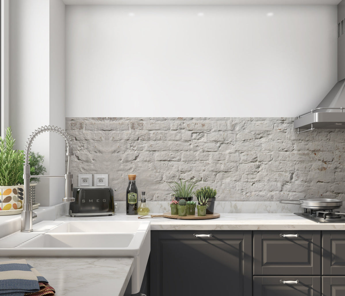 Küchenrückwand Steinoptik