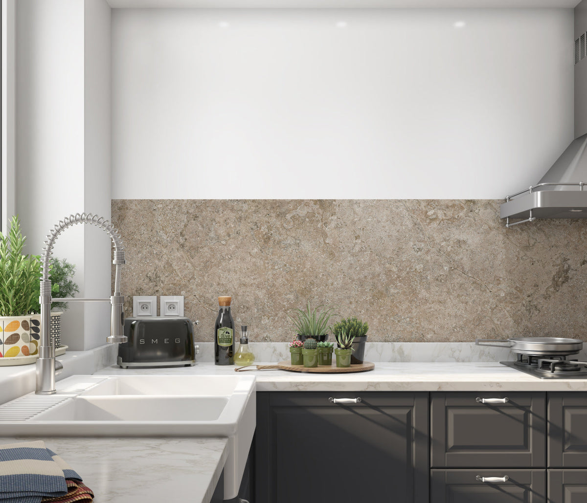 Küchenrückwand Steinoptik