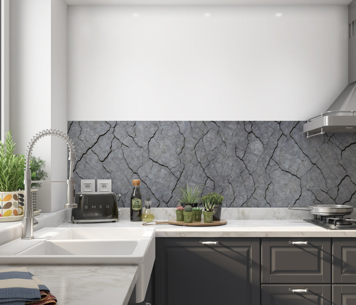 Küchenrückwand Steinoptik