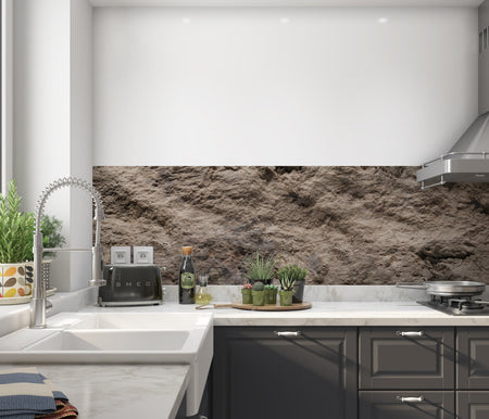 Küchenrückwand Steinoptik