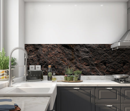 Küchenrückwand Steinoptik