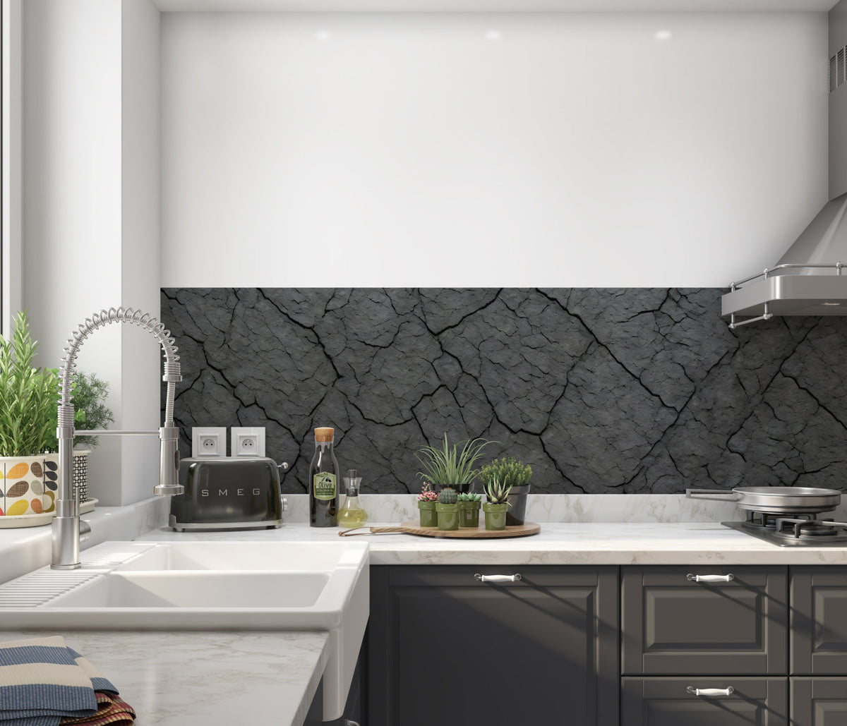 Küchenrückwand Steinoptik