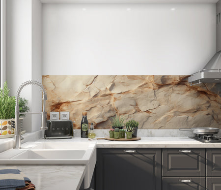 Küchenrückwand Steinoptik