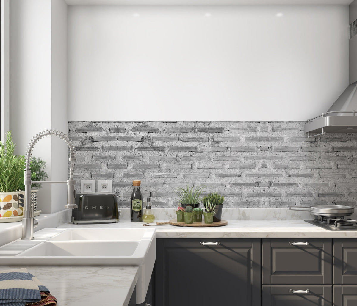 Küchenrückwand Steinoptik