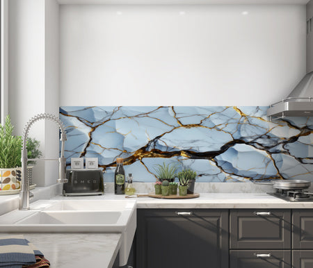 Küchenrückwand Steinoptik