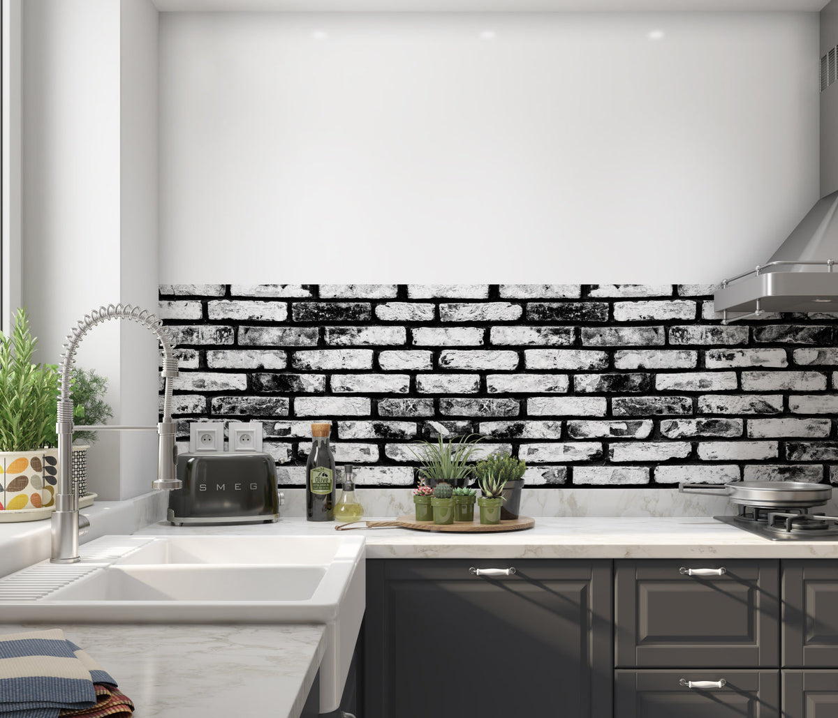 Küchenrückwand Steinoptik