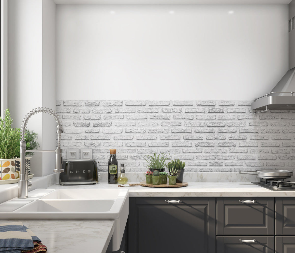 Küchenrückwand Steinoptik