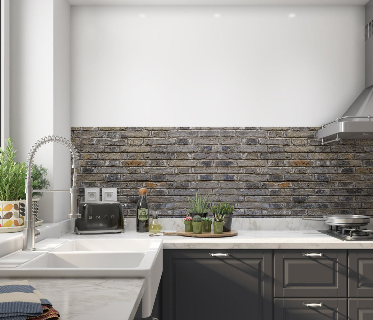 Küchenrückwand Steinoptik