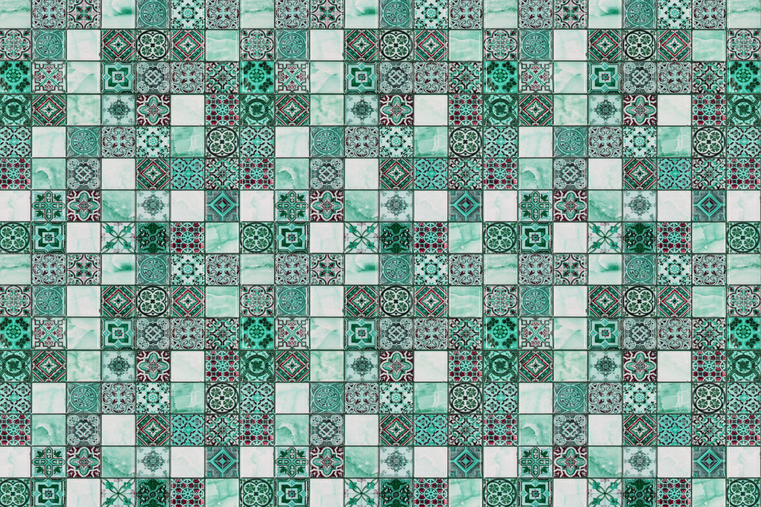 Küchenrückwand Fliesenoptik